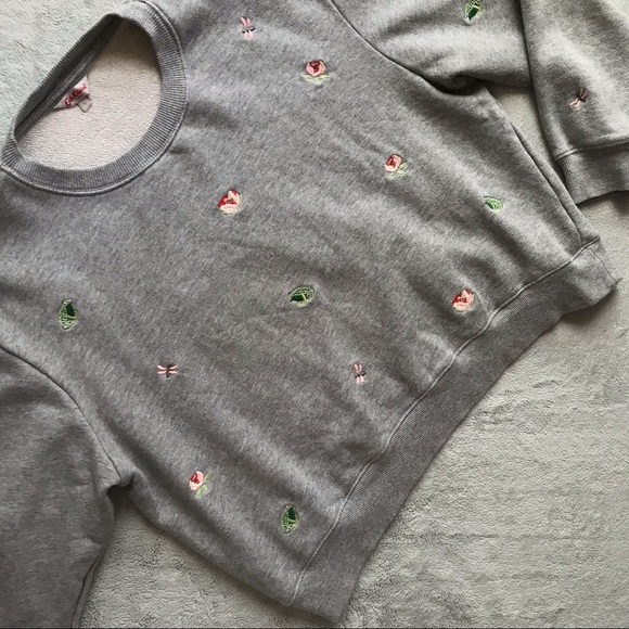Cath Kidston Tops - Cath Kidston Bathing Frogs Embroidered Sweatshirt